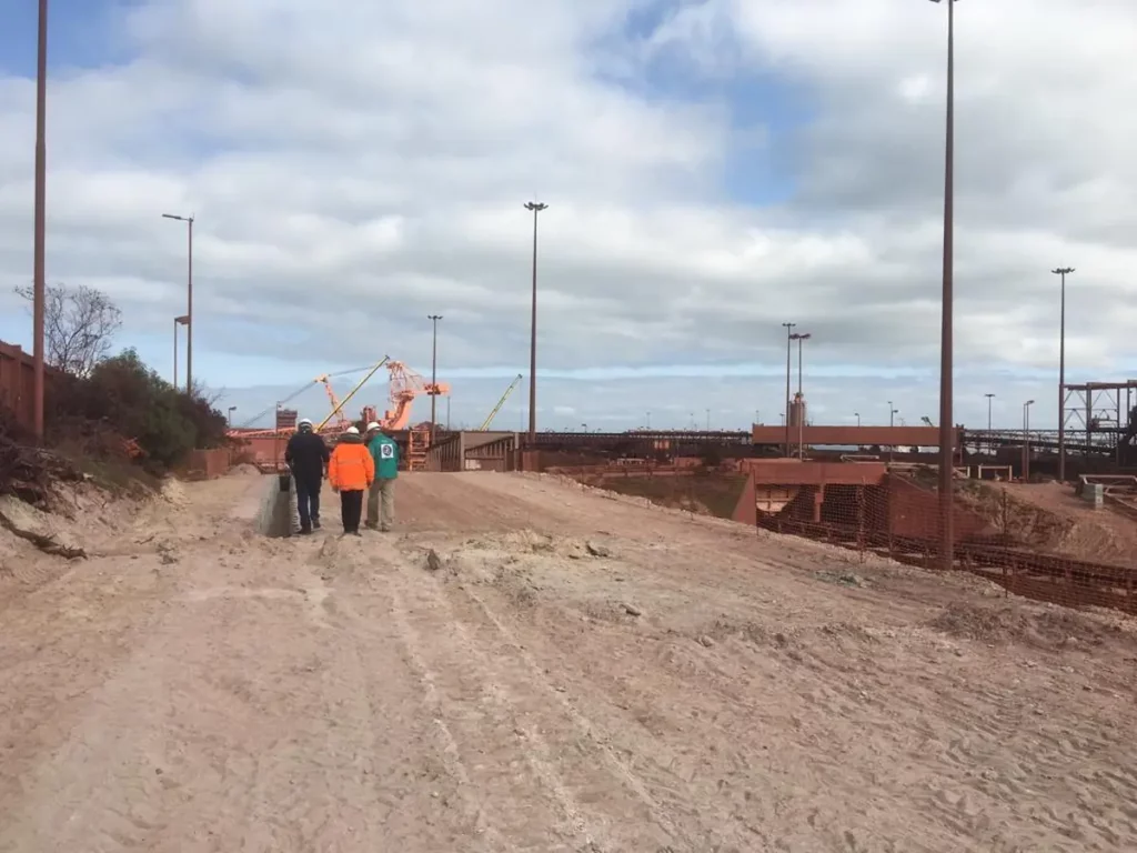 P002 saldanha substation n site access road walkdown