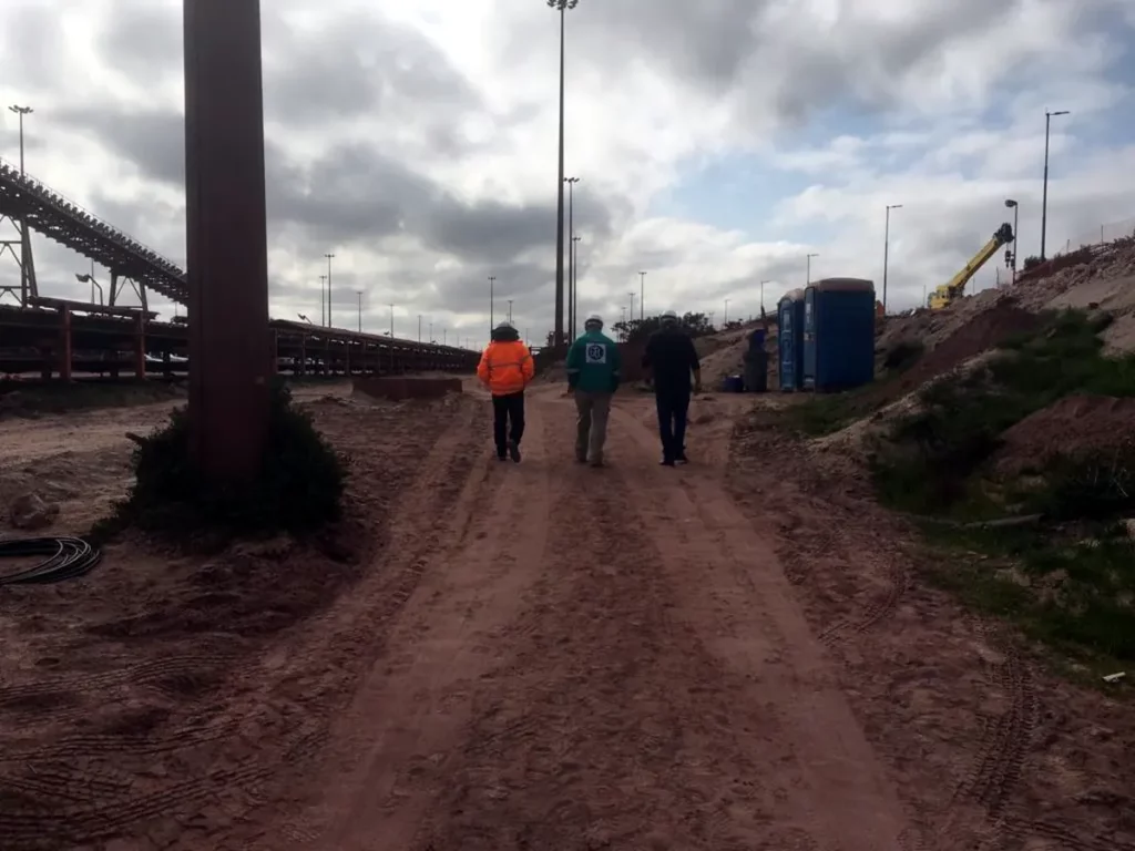P002 saldanha substation n site access road walkdown